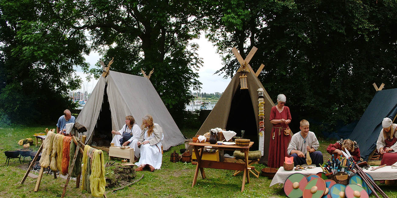 Panorama - Vikingemarked i Frederikssund