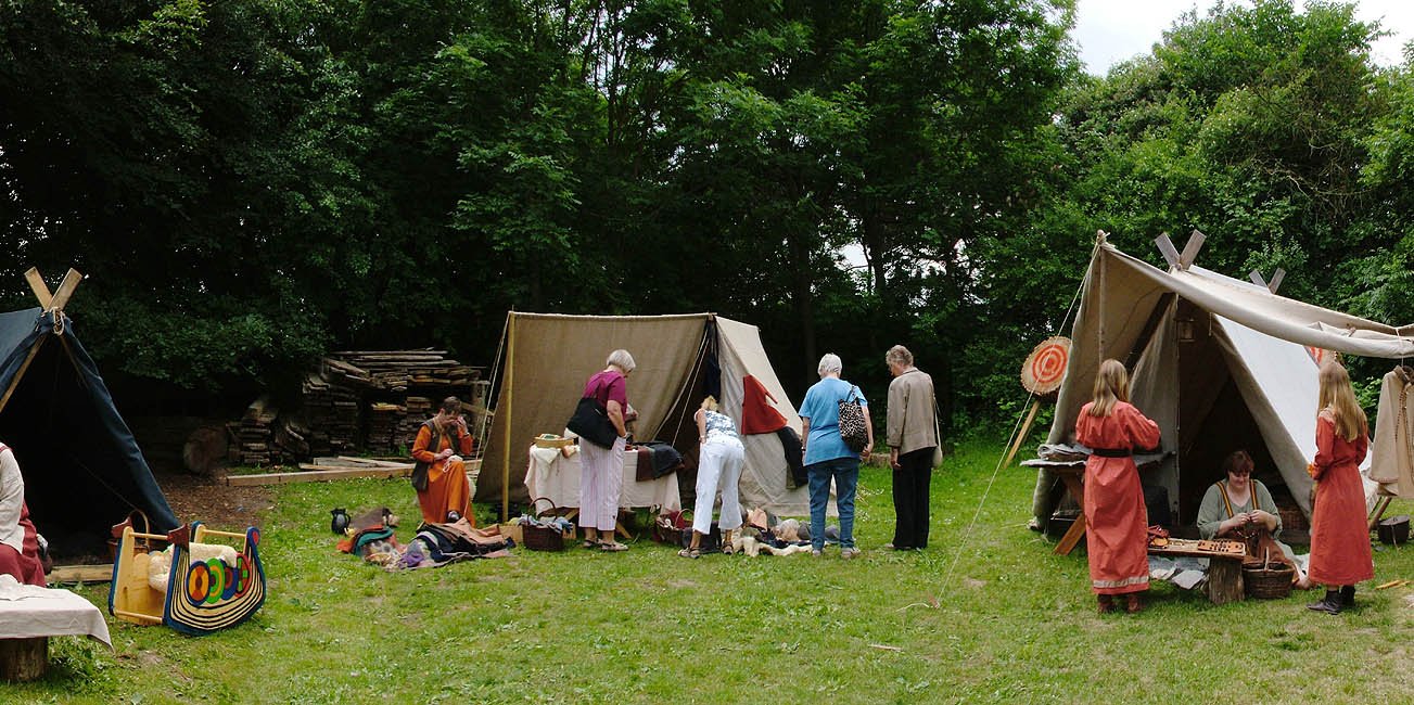 Panorama - Vikingemarked i Frederikssund