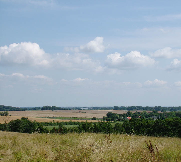 Panorama - Udsigt fra Blakke Mølle mod Ferslev i Hornsherred