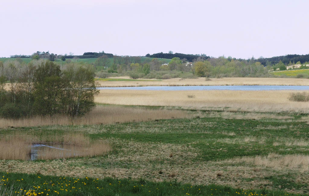 Panorama - Udsigt over Værebro Ådal og Løjesø