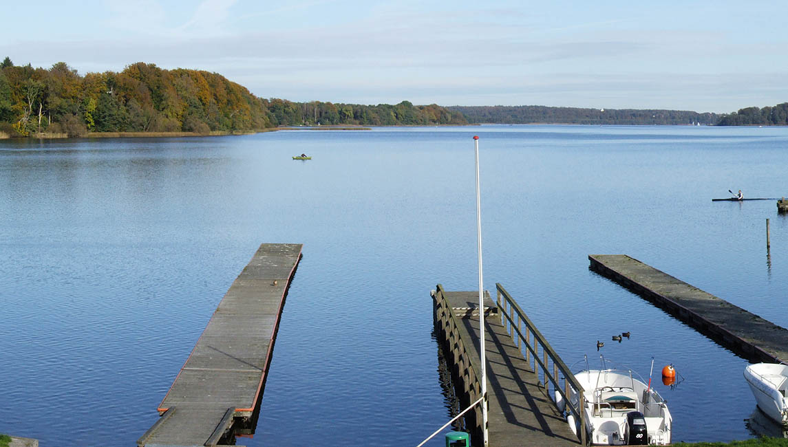 Panorama - Udsigt over Furesøen fra Farum Marina