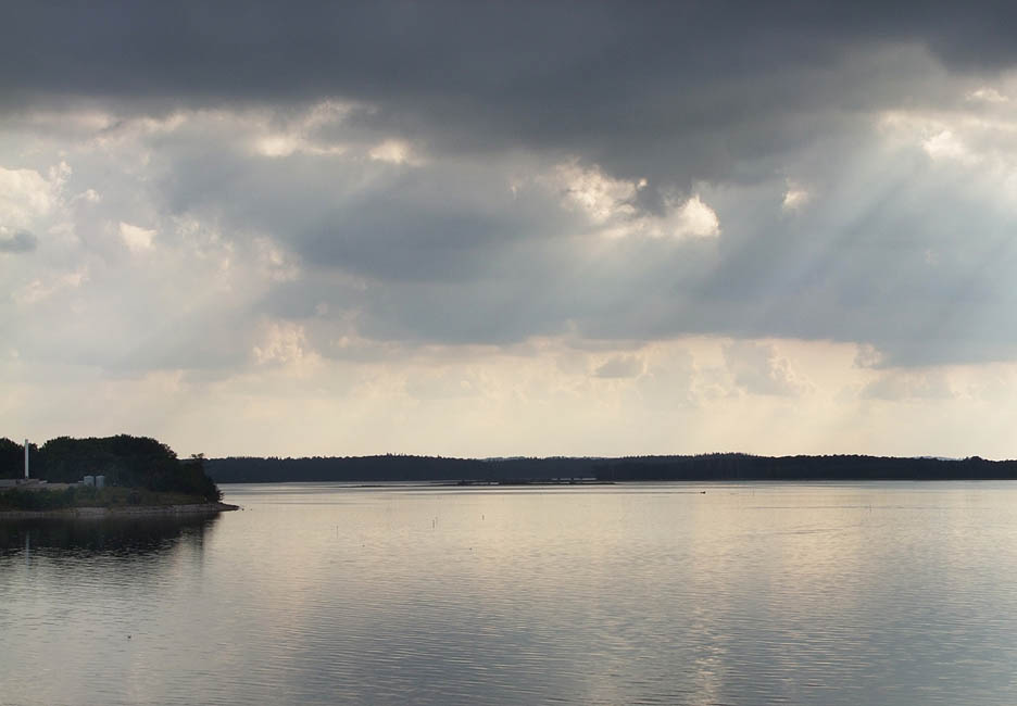 Panorama - Udsigt fra Bolund over Roskilde Fjord